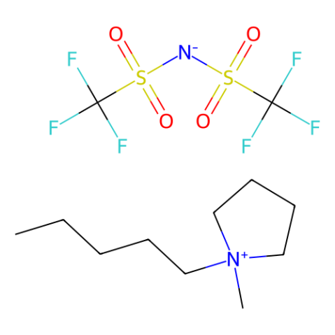 1-甲基-1-戊基吡咯烷鎓双(三氟甲磺酰基)亚胺,1-Methyl-1-pentylpyrrolidinium Bis(trifluoromethanesulfonyl)imide