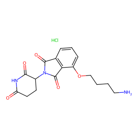 沙利度胺4'-醚-烷基C4-胺盐酸盐,Thalidomide-O-C4-NH2 hydrochloride