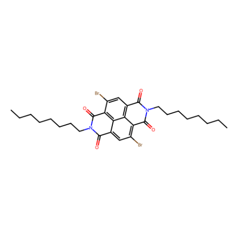 2,6-二溴-N,N'-二-正辛基-1,8:4,5-萘四甲酰基二酰亚胺,2,6-Dibromo-N,N'-di-n-octyl-1,8:4,5-naphthalenetetracarboxdiimide