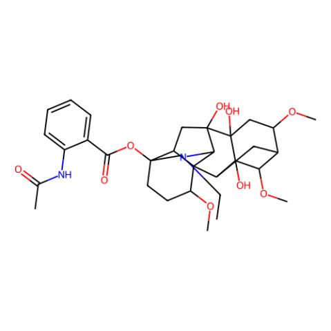 冉乌头碱,Ranaconitine