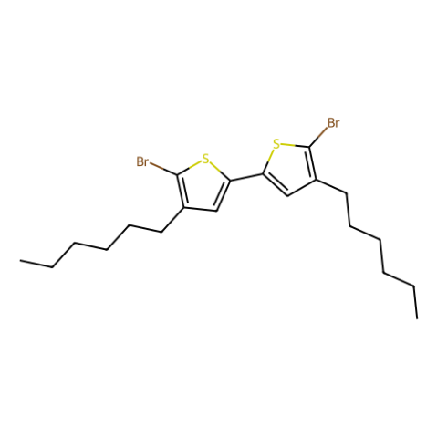 5,5'-二溴-4,4'-二己基-2,2'-并噻吩,5,5'-Dibromo-4,4'-dihexyl-2,2'-bithiophene