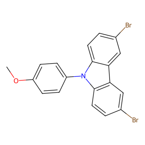 3,6-二溴-9-(4-甲氧基苯基)-9H-咔唑,3,6-Dibromo-9-(4-methoxyphenyl)-9H-carbazole