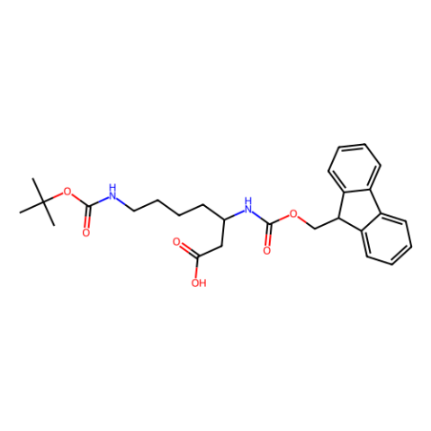 N(omega)-Boc-N(β)-Fmoc-L-β-高赖氨酸,Fmoc-β-Homolys(Boc)-OH