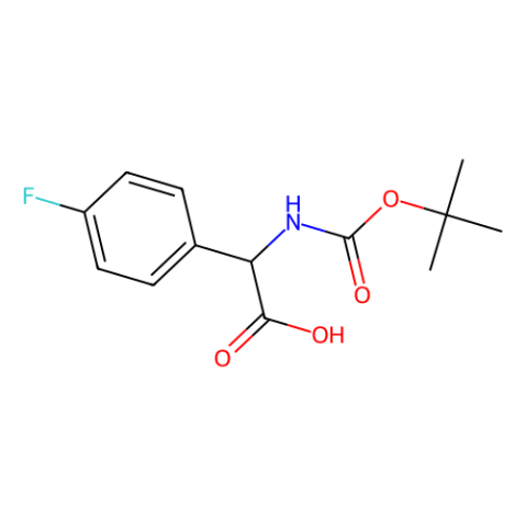 Boc-4-氟-D-苯基甘氨酸,Boc-4-fluoro-D-phenylglycine