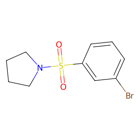 1-(3-溴苯基磺?；?吡咯烷,1-(3-Bromophenylsulfonyl)pyrrolidine