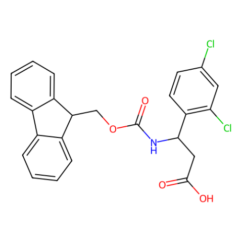Fmoc-(R)-3-氨基-3-(2,4-二氯苯基)丙酸,Fmoc-(R)-3-amino-3-(2,4-dichlorophenyl)propionic acid