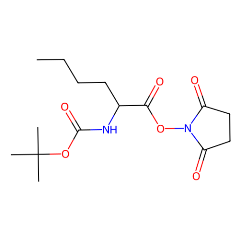 Boc-L-正亮氨酸N-羟基琥珀酰亚胺酯,Boc-L-norleucine N-hydroxysuccinimide ester