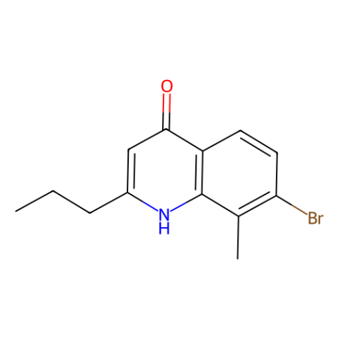 7-溴-8-甲基-2-丙基喹啉-4-醇,7-Bromo-8-methyl-2-propylquinoline-4-ol