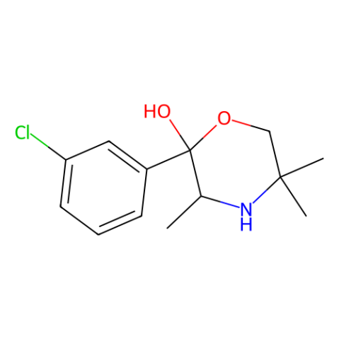 2-羟基-2-(3-氯苯基)-3,5,5-三甲基吗啉,Hydroxy Bupropion