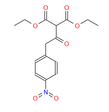 2-(2-(4-硝基苯基)乙酰基)丙二酸二乙酯,Propanedioic acid, 2-[2-(4-nitrophenyl)acetyl]-, 1,3-diethyl ester