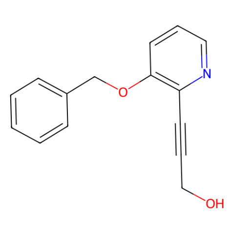 3-(3-(苄氧基)吡啶-2-基)丙-2-炔-1-醇,3-(3-(Benzyloxy)pyridin-2-yl)prop-2-yn-1-ol