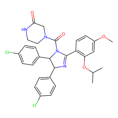 Nutlin-3a,p53-MDM2结合抑制剂,Nutlin-3a