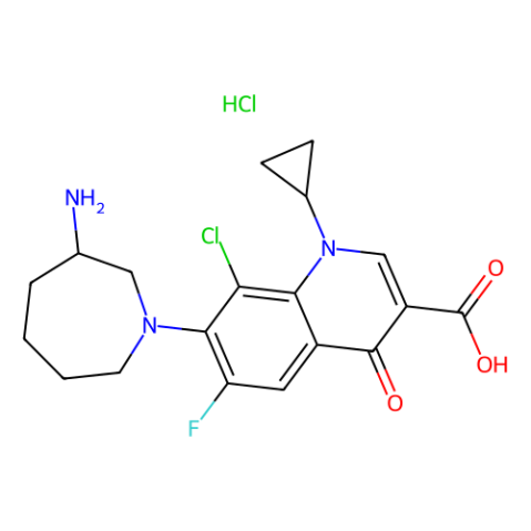 MRS 1754,广谱氟喹诺酮类抗生素,Besifloxacin HCl