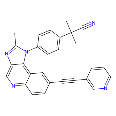 NVP-BAG956,PI 3-激酶和PDPK1（PDK1）双重抑制剂,NVP-BAG956