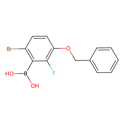 3-(苄氧基)-6-溴-2-氟苯基硼酸（含有数量不等的酸酐）,3-(Benzyloxy)-6-bromo-2-fluorophenylboronic acid(contains varying amounts of Anhydride)