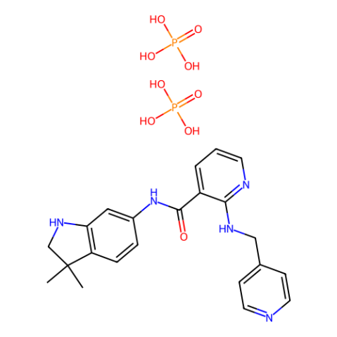 Motesanib 二磷酸 (AMG-706),Motesanib Diphosphate (AMG-706)