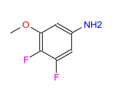 3,4-二氟-5-甲氧基苯胺,3,4-difluoro-5-methoxybenzenamine