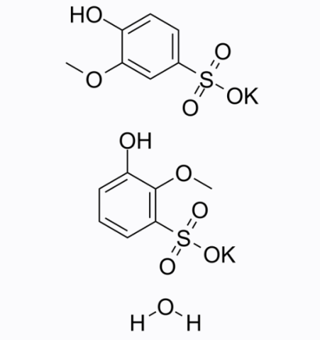 半水愈创木酚磺酸钾,Potassium guaiacolsulfonate hemihydrate