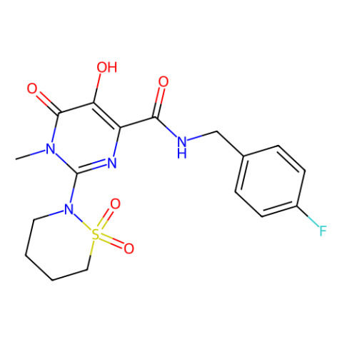 BMS-707035,可逆的HIV-1整合酶（IN）抑制剂,BMS-707035