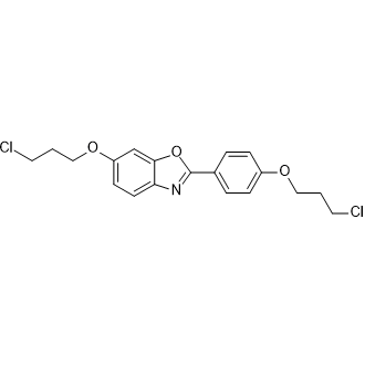 6-(3-氯丙氧基)-2-(4-(3-氯丙氧基)苯基)苯并惡唑,6-(3-Chloropropoxy)-2-(4-(3-chloropropoxy)phenyl)benzo[d]oxazole