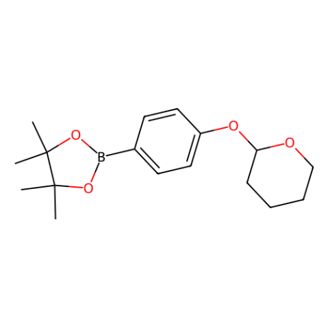 (4-(四氢吡喃-2-基)氧基)苯吡哪醇硼酸酯,4-[(Tetrahydro-2H-pyran-2-yl)oxy]phenylboronic Acid Pinacol Ester