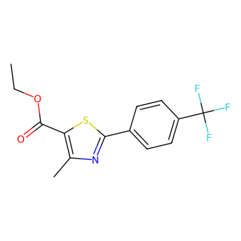 乙基4-甲基-2-[4-(三氟-甲基)-苯基] 噻唑-5-羧酸盐,Ethyl 4-methyl-2-[4-(trifluoro-methyl)-phenyl]thiazole-5-carboxylate