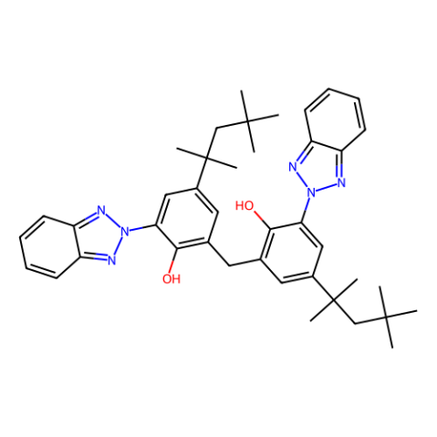 2,2'-亚甲基双[6-(苯并三唑-2-基)-4-叔辛基苯酚],2,2'-Methylenebis[6-(benzotriazol-2-yl)-4-tert-octylphenol]