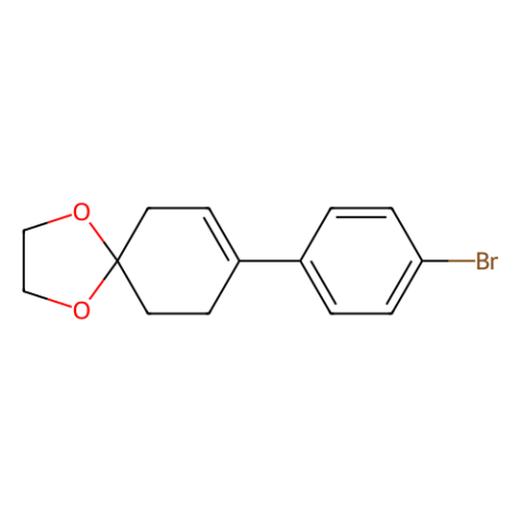 8-(4-溴苯基)-1,4-二氧雜螺[4.5]癸烷-7-烯,8-(4-Bromo-phenyl)-1,4-dioxa-spiro[4.5]dec-7-ene