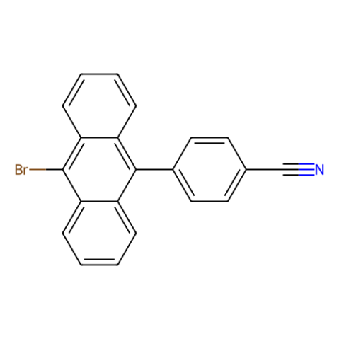 4-(10-溴蒽-9-基)苯甲腈,4-(10-Bromoanthracen-9-yl)benzonitrile