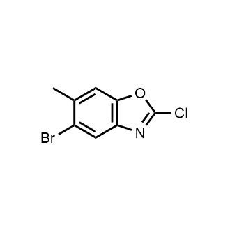 5-溴-2-氯-6-甲基苯并[d]噁唑,5-Bromo-2-chloro-6-methylbenzo[d]oxazole