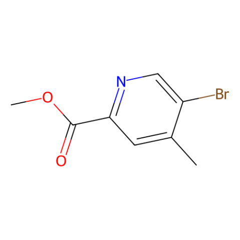 5-溴-4-甲基吡啶-2-羧酸甲酯,5-Bromo-4-methyl-pyridine-2-carboxylic acid methyl ester