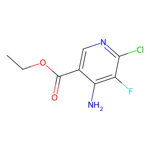 4-氨基-6-氯-5-氟煙酸乙酯,Ethyl 4-amino-6-chloro-5-fluoronicotinate