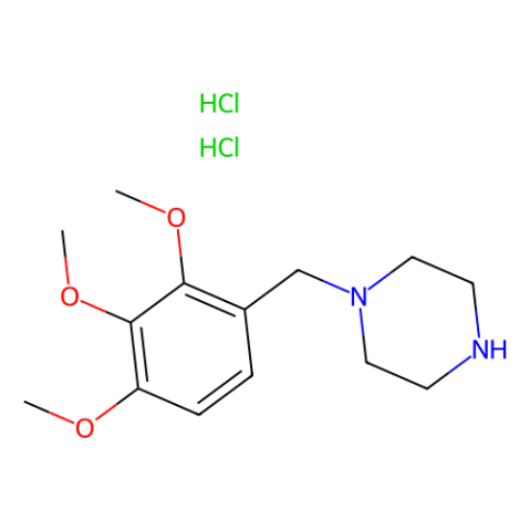 1-(2,3,4-三甲氧基苄基)哌嗪二盐酸盐,1-(2,3,4-Trimethoxybenzyl)piperazine dihydrochloride