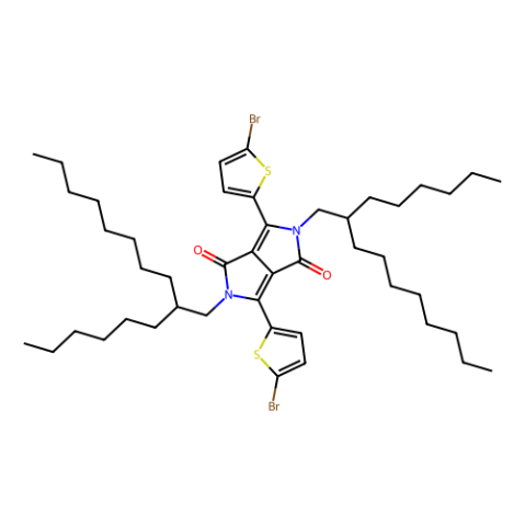 3,6-双(5-溴-2-噻吩基)-2,5-双(2-己基癸基)-2,5-二氢-吡咯[3,4-c] 吡咯-1,4-二酮,3,6-Bis(5-bromo-2-thienyl)-2,5-bis(2-hexyldecyl)-2,5-dihydro-pyrrolo[3,4-c]pyrrole-1,4-dione