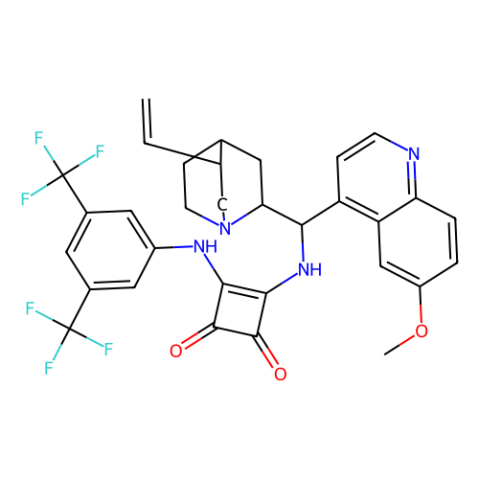 3-[[3,5-双（三氟甲基）苯基]氨基]-4-[[（（9R）-6''-甲氧基七氢呋喃-9-基]氨基]-3-环丁烯-1,2-二酮,3-[[3,5-Bis(trifluoromethyl)phenyl]amino]-4-[[(9R)-6''-methoxycinchonan-9-yl]amino]-3-cyclobutene-1,2-dione