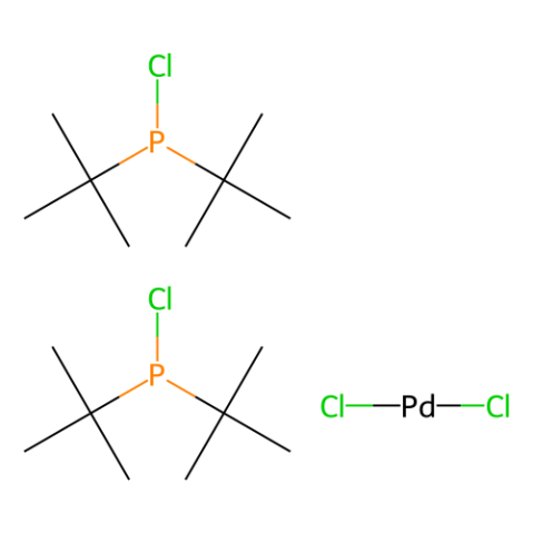 二氯双(氯代二叔丁基膦)钯(II),Dichlorobis(chlorodi-tert-butylphosphine) palladium(II)