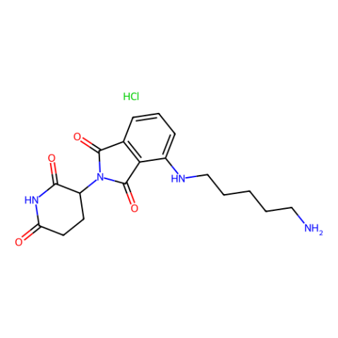 泊馬利度胺4'-烷基C5-胺鹽酸鹽,Pomalidomide 4'-alkylC5-amine hydrochloride