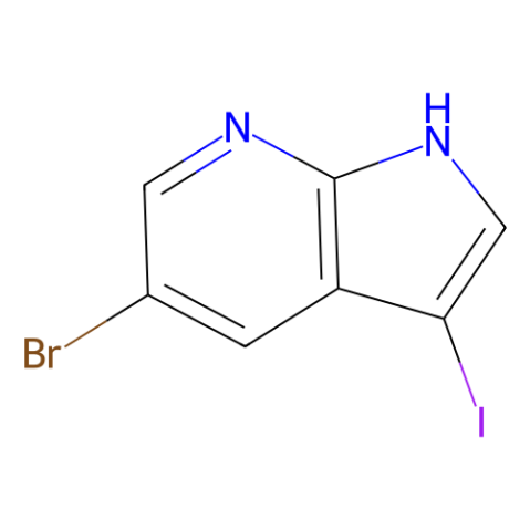 5-溴-3-碘-7-氮杂吲哚,5-Bromo-3-iodo-7-azaindole