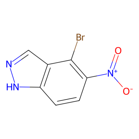 4-溴-5-硝基-1H-吲唑,4-bromo-5-nitro-1H-indazole
