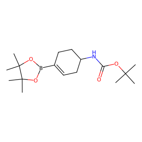 (4-(4,4,5,5-四甲基-1,3,2-二氧杂硼杂环戊烷-2-基)环己-3-烯-1-基)氨基甲酸叔丁酯,tert-Butyl (4-(4,4,5,5-tetramethyl-1,3,2-dioxaborolan-2-yl)cyclohex-3-en-1-yl)carbamate