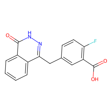 2-氟-5-[(4-氧代-3,4-二氢酞嗪-1-基)甲基]苯甲酸,2-fluoro-5-[(4-oxo-3,4-dihydrophthalazin-1-yl)methyl]benzoic acid