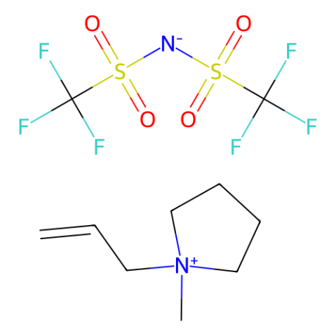 1-烯丙基-1-甲基吡咯烷鎓双(三氟甲磺酰)亚胺,1-Allyl-1-methylpyrrolidinium Bis(trifluoromethanesulfonyl)imide