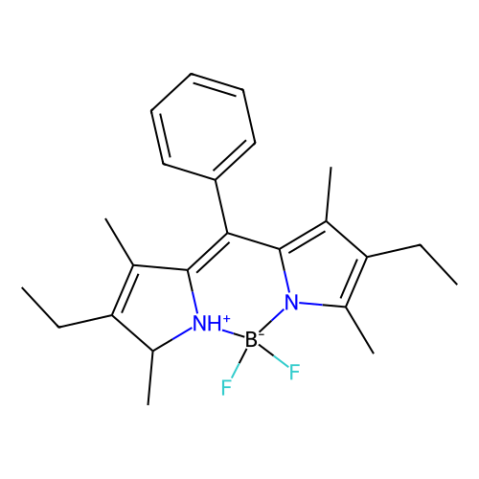 2,8-二乙基-1,3,5,7-四甲基-9-苯基二吡咯亚甲基二氟硼酸盐,2,8-Diethyl-1,3,5,7-tetramethyl-9-phenylbipyrromethene difluoroborate