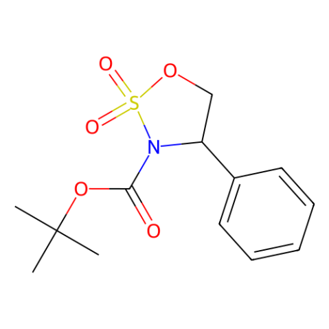 (4R)-4-苯基-1,2,3-恶噻唑烷-2,2-二氧化物-3-羧酸叔丁酯,(4R)-4-Phenyl-1,2,3-oxathiazolidine-2,2-dioxide-3-carboxylic acid t-butyl ester