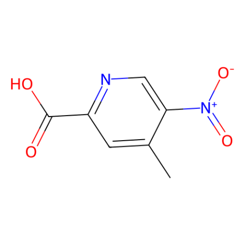 4-甲基-5-硝基吡啶-2-羧酸,4-Methyl-5-nitropicolinic acid