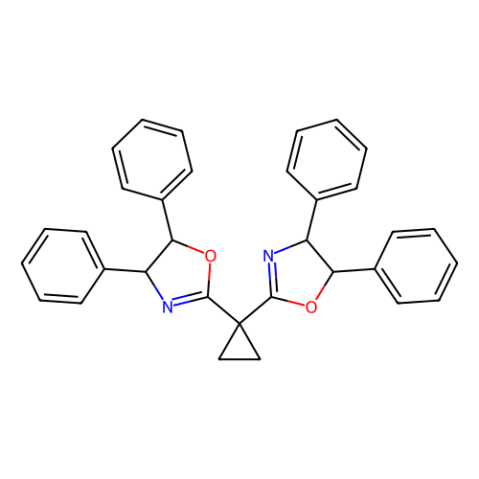 （4R，4''R，5S，5''S）-2,2''-环亚丙基二[4,5-二氢-4,5-二苯基恶唑],(4R,4''R,5S,5''S)-2,2''-Cyclopropylidenebis[4,5-dihydro-4,5-diphenyloxazole]