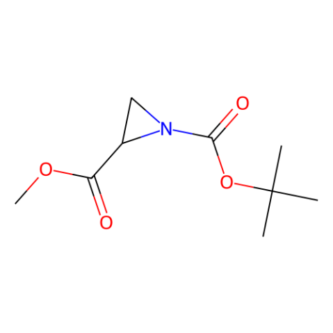 2-甲基(2S)-氮丙啶1-1,2-二羧酸1-叔丁基酯,1-tert-butyl 2-methyl (2S)-aziridine-1,2-dicarboxylate