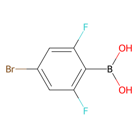 4-溴-2,6-二氟苯基硼酸(含不定量的酸酐),4-Bromo-2,6-difluorophenylboronic acid(Contains varying amounts of anhydride)