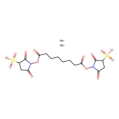 双琥珀酰亚胺辛二酸酯钠盐,Suberic acid bis(3-sulfo-N-hydroxysuccinimide ester) sodium salt