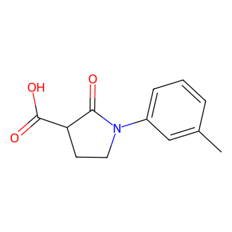 1-(3-甲基苯基)-2-氧代-3-吡咯烷基甲酸,1-(3-Methylphenyl)-2-oxo-3-pyrrolidinecarboxylic acid